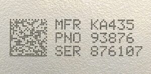 datamatrix marcaje laser